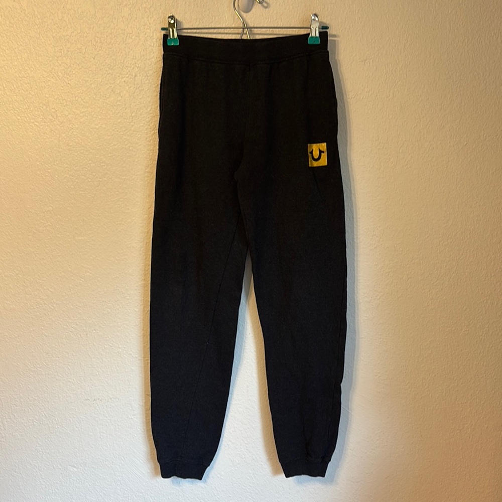 True Religion Black Track Pants